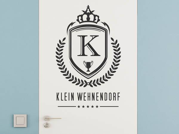 Wandtattoo Klein Wehnendorf Wappen