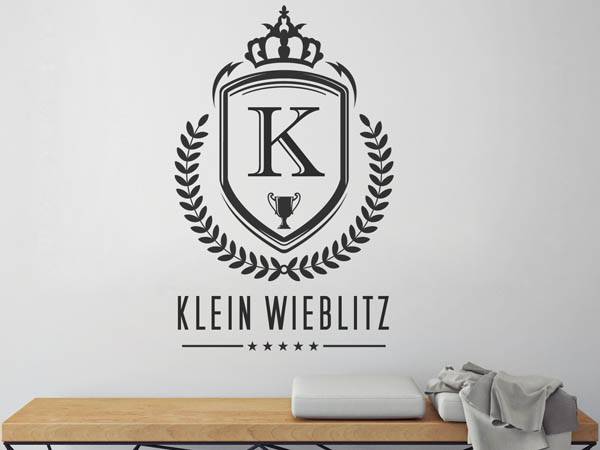 Wandtattoo Klein Wieblitz Wappen