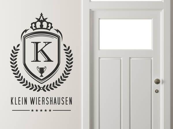 Wandtattoo Klein Wiershausen Wappen