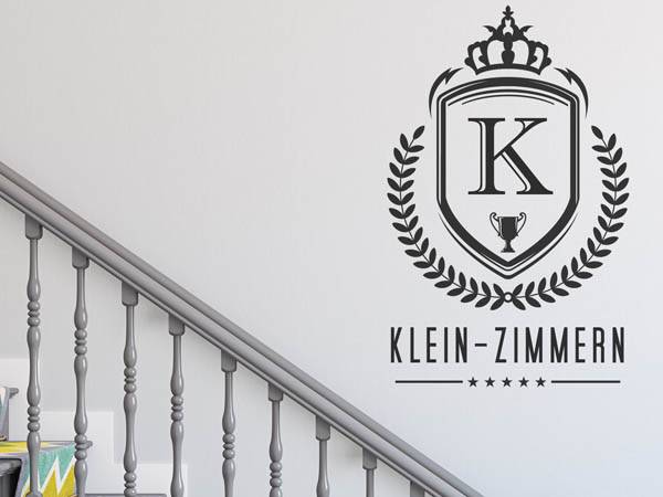 Wandtattoo Klein-Zimmern Wappen
