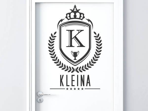 Wandtattoo Kleina Wappen