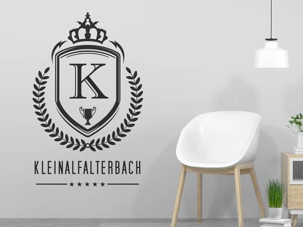Wandtattoo Kleinalfalterbach Wappen