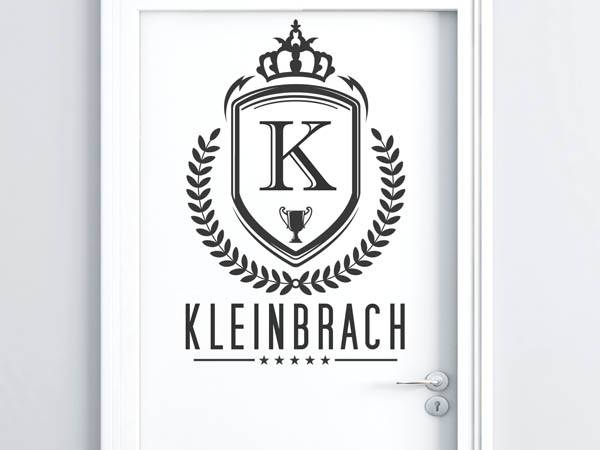 Wandtattoo Kleinbrach Wappen