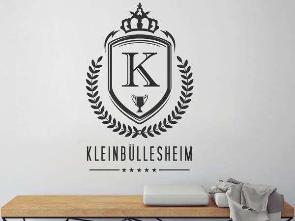 Wandtattoo Kleinbüllesheim Wappen