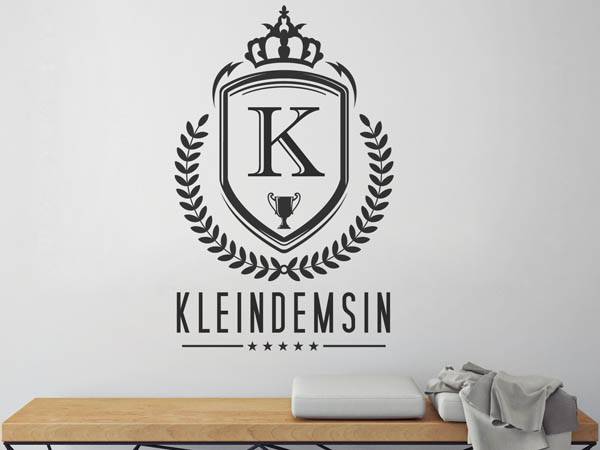 Wandtattoo Kleindemsin Wappen