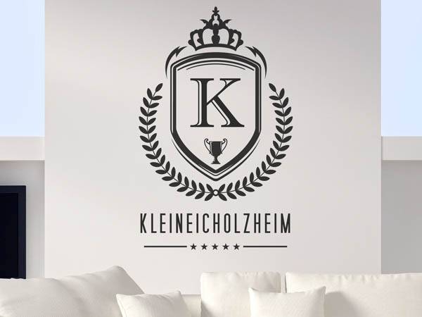 Wandtattoo Kleineicholzheim Wappen