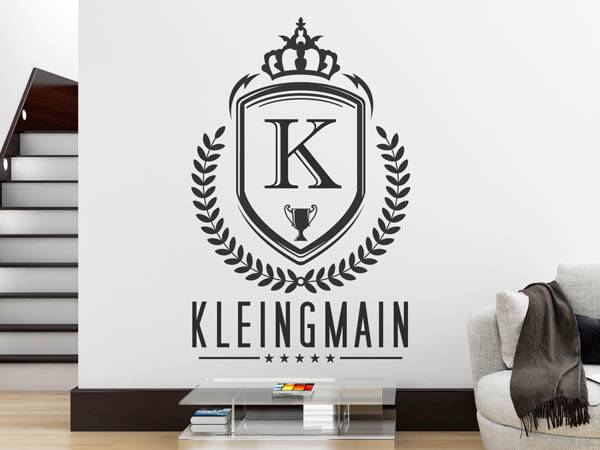 Wandtattoo Kleingmain Wappen
