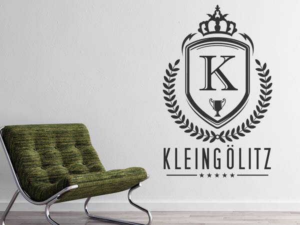 Wandtattoo Kleingölitz Wappen