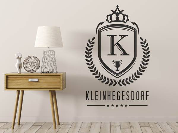 Wandtattoo Kleinhegesdorf Wappen