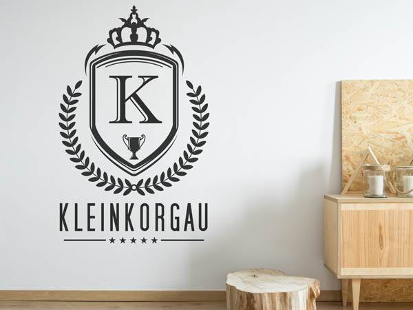 Wandtattoo Kleinkorgau Wappen