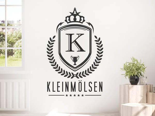 Wandtattoo Kleinmölsen Wappen