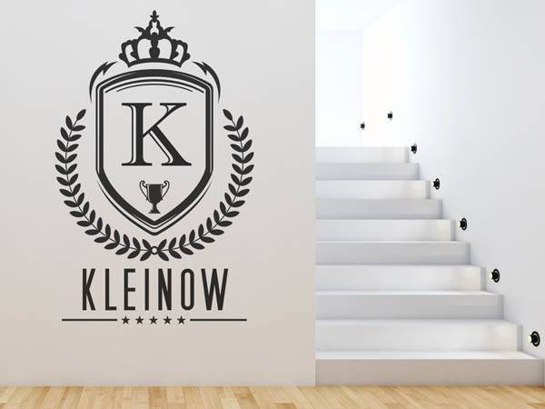 Wandtattoo Kleinow Wappen