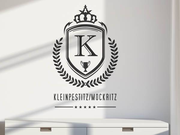 Wandtattoo Kleinpestitz-Mockritz Wappen