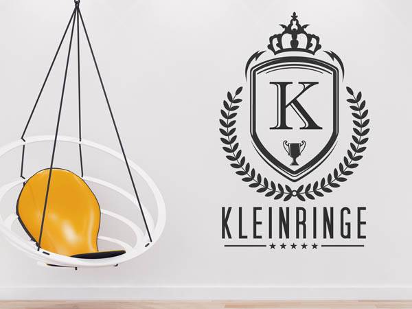 Wandtattoo Kleinringe Wappen
