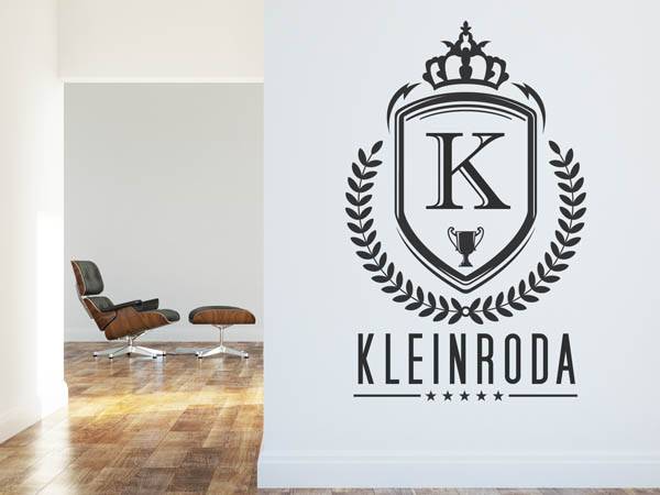 Wandtattoo Kleinroda Wappen