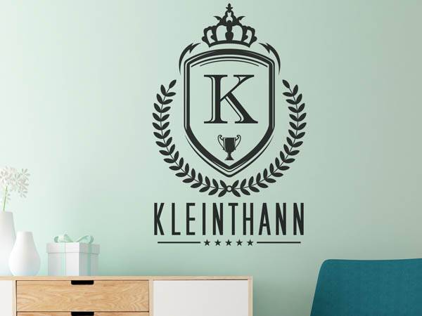 Wandtattoo Kleinthann Wappen