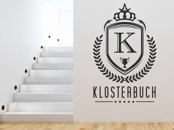 Wandtattoo Klosterbuch Wappen