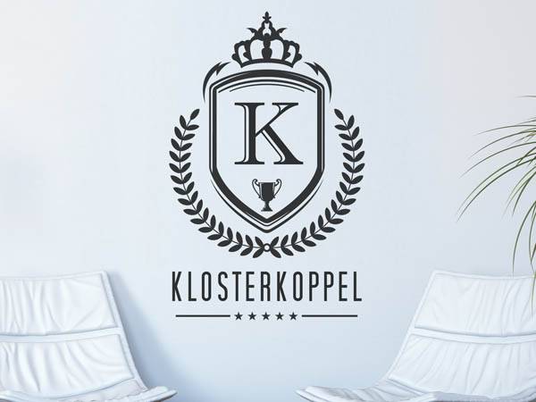 Wandtattoo Klosterkoppel Wappen