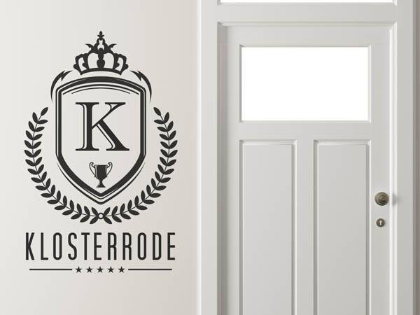 Wandtattoo Klosterrode Wappen