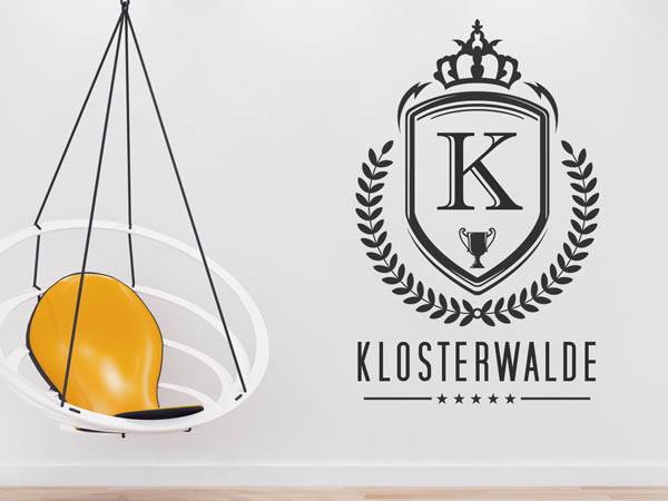 Wandtattoo Klosterwalde Wappen