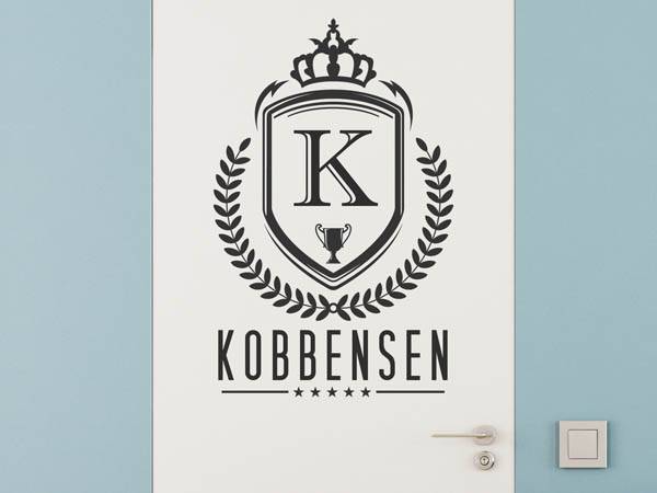 Wandtattoo Kobbensen Wappen