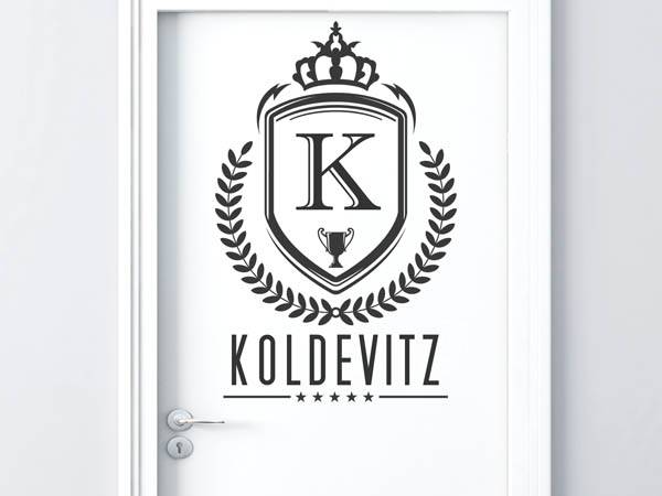 Wandtattoo Koldevitz Wappen
