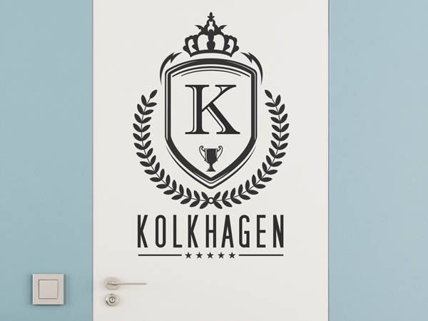 Wandtattoo Kolkhagen Wappen