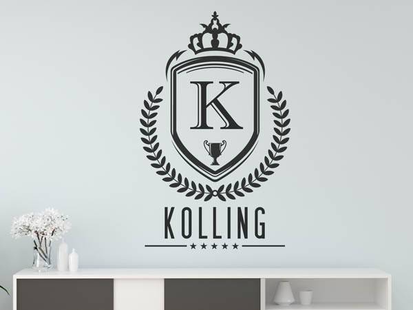 Wandtattoo Kolling Wappen