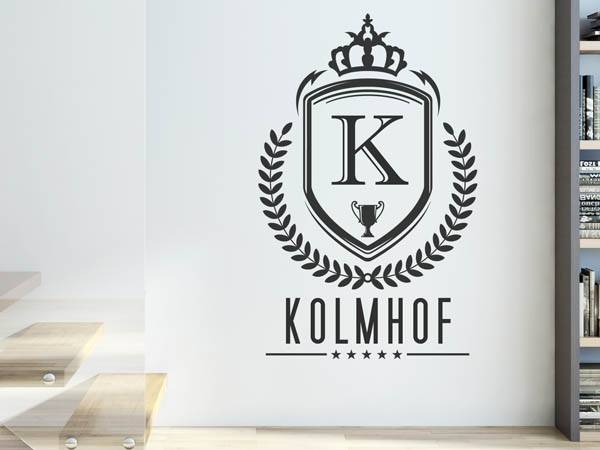 Wandtattoo Kolmhof Wappen
