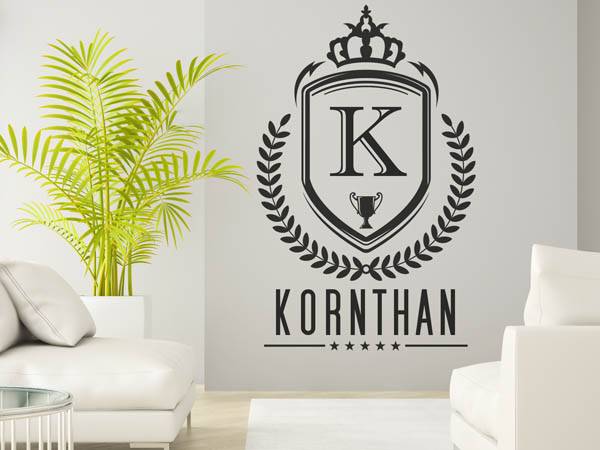 Wandtattoo Kornthan Wappen