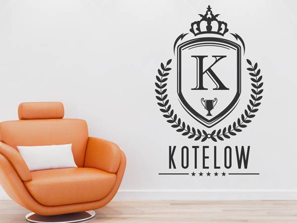 Wandtattoo Kotelow Wappen