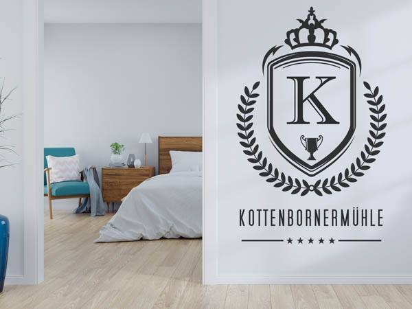 Wandtattoo Kottenbornermühle Wappen