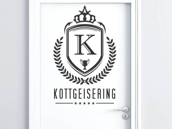 Wandtattoo Kottgeisering Wappen