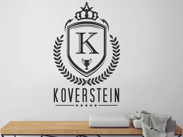 Wandtattoo Koverstein Wappen