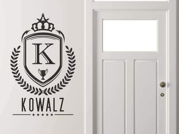 Wandtattoo Kowalz Wappen