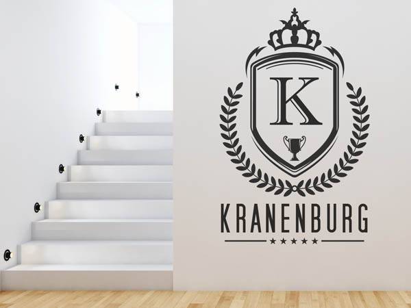 Wandtattoo Kranenburg Wappen