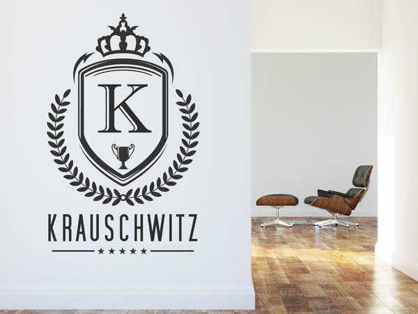 Wandtattoo Krauschwitz Wappen