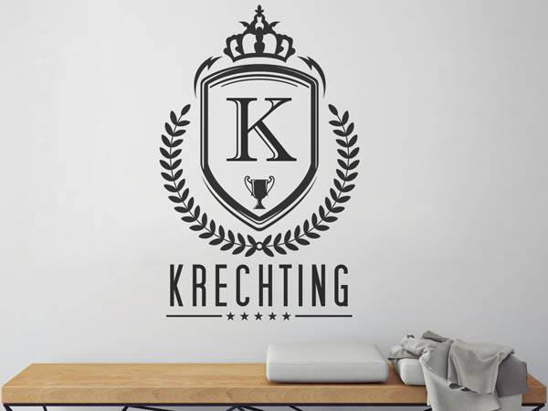 Wandtattoo Krechting Wappen