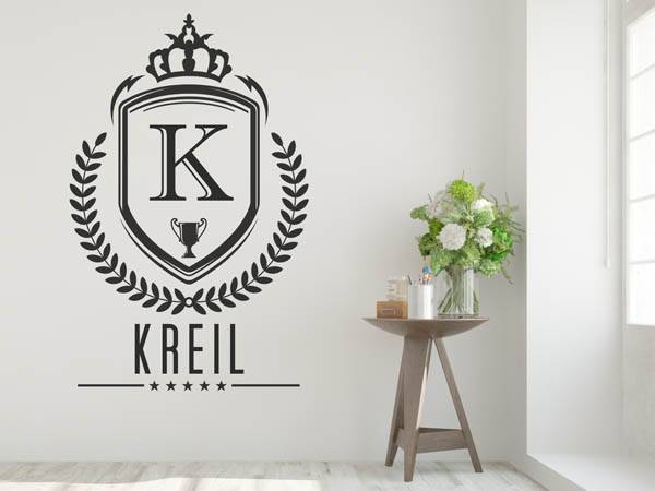 Wandtattoo Kreil Wappen
