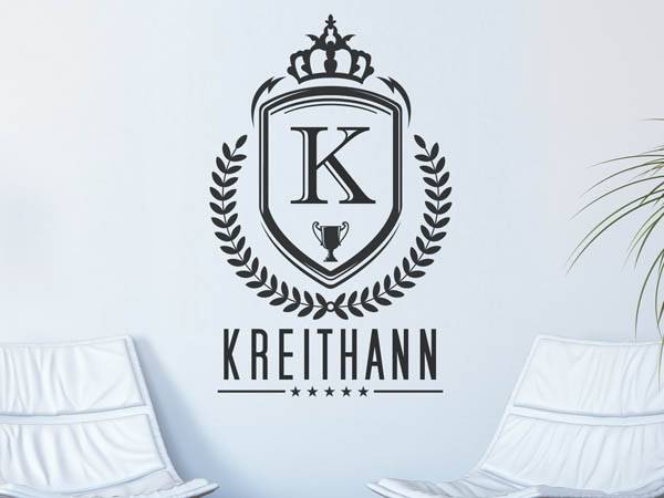 Wandtattoo Kreithann Wappen