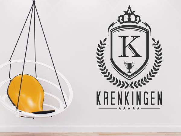 Wandtattoo Krenkingen Wappen