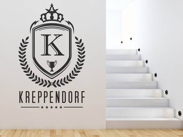 Wandtattoo Kreppendorf Wappen