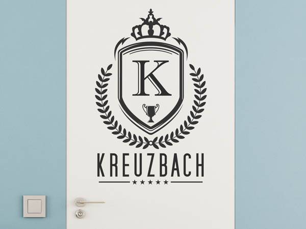 Wandtattoo Kreuzbach Wappen