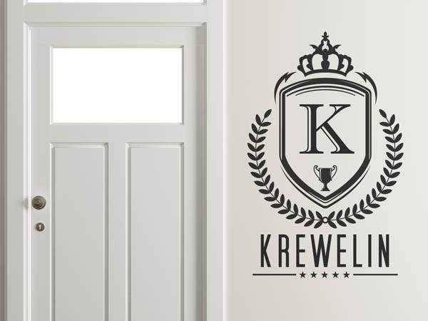 Wandtattoo Krewelin Wappen