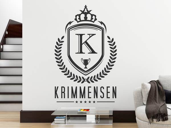 Wandtattoo Krimmensen Wappen