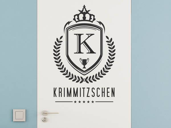 Wandtattoo Krimmitzschen Wappen