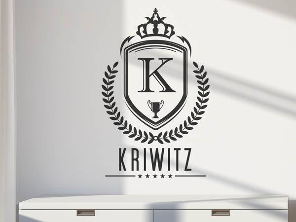 Wandtattoo Kriwitz Wappen