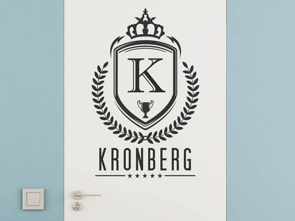 Wandtattoo Kronberg Wappen