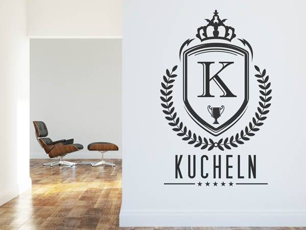 Wandtattoo Kucheln Wappen