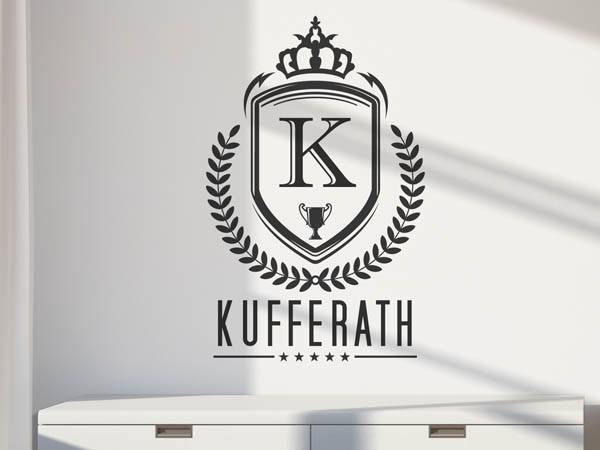 Wandtattoo Kufferath Wappen